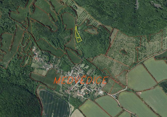 Prodej pozemku, Třebenice - Medvědice, 4154 m2
