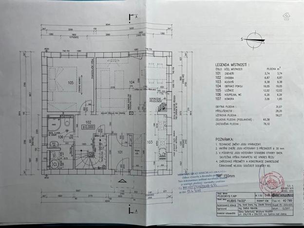 Prodej rodinného domu, Mnichovo Hradiště, Podolská, 117 m2