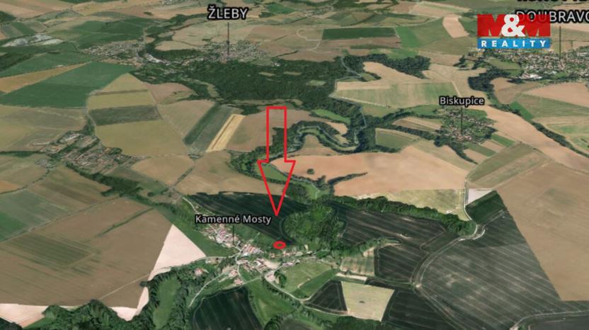 Prodej pole, Žleby - Zehuby, 1040 m2