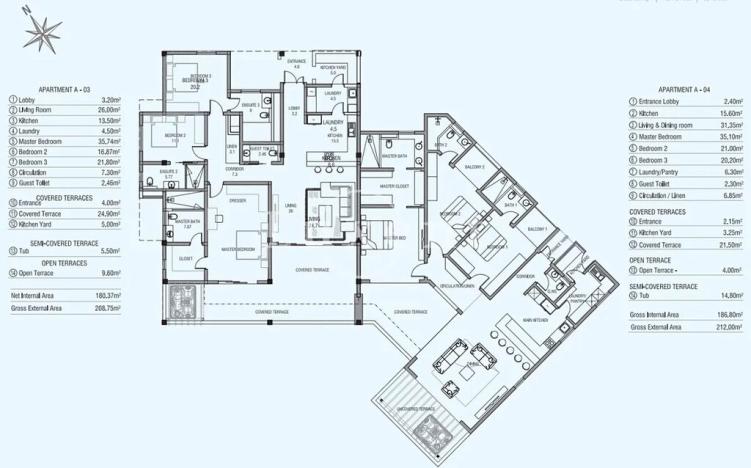 Prodej bytu 4+kk, Petite Case Noyale, Mauricius, 187 m2