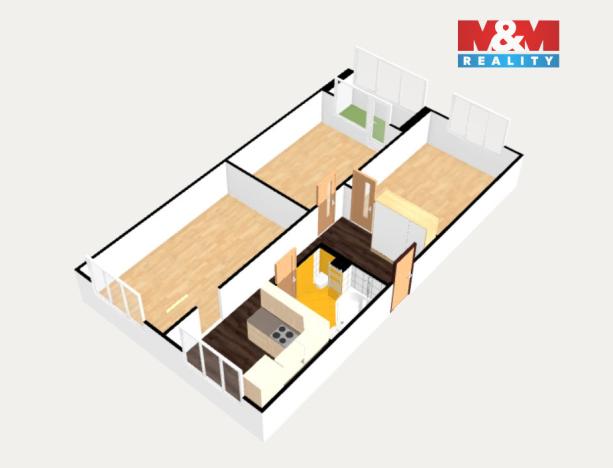 Prodej bytu 3+1, Karlovy Vary - Rybáře, U Koupaliště, 84 m2