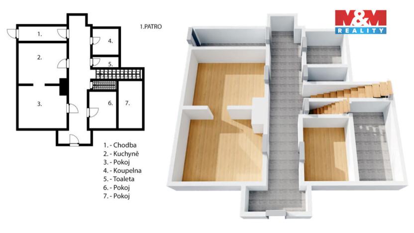 Prodej rodinného domu, Žacléř, J. A. Komenského, 187 m2