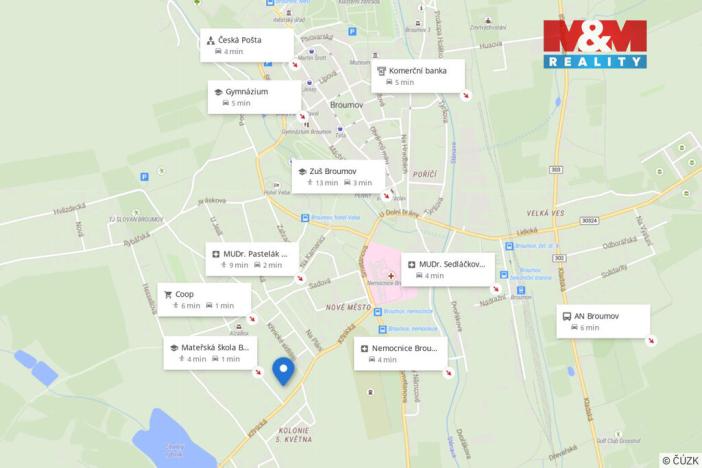 Prodej bytu 3+1, Broumov - Nové Město, Sídliště Křinické, 70 m2