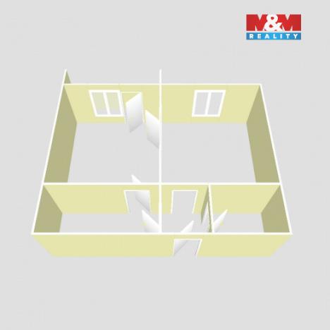 Pronájem bytu 2+kk, Moravský Beroun, Partyzánská, 42 m2