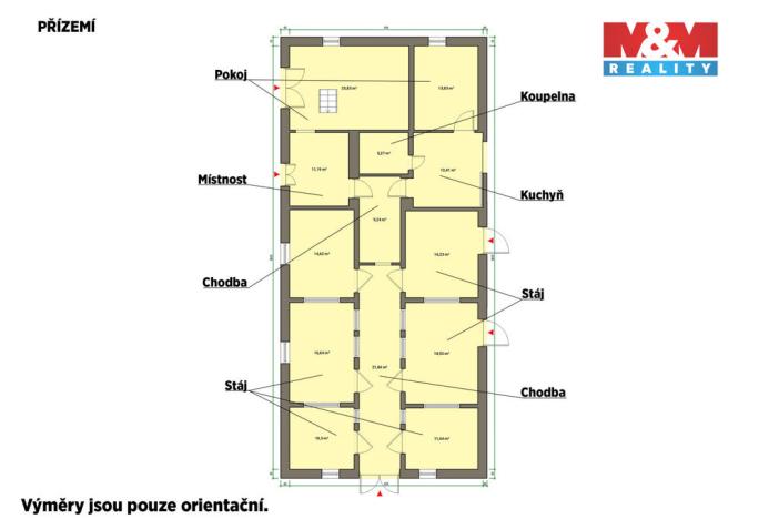 Prodej zemědělského objektu, Křižovatka, 240 m2