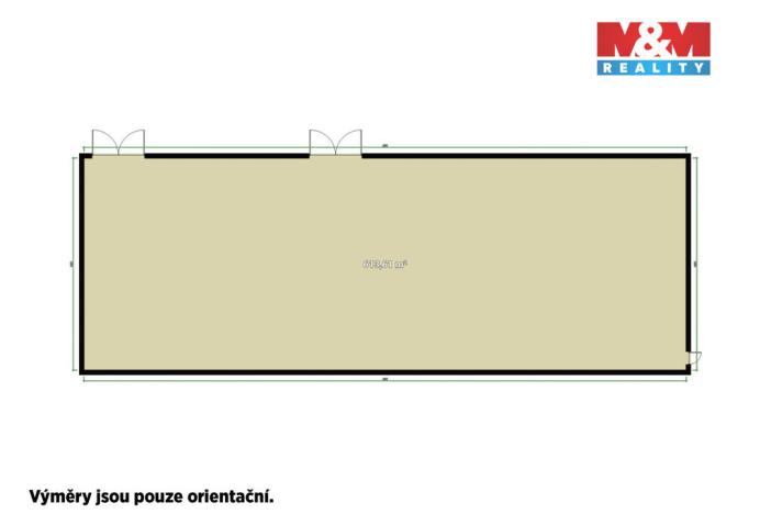 Prodej skladu, Jesenice, 1691 m2