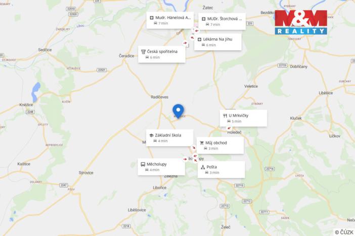 Prodej pozemku, Měcholupy, 611 m2