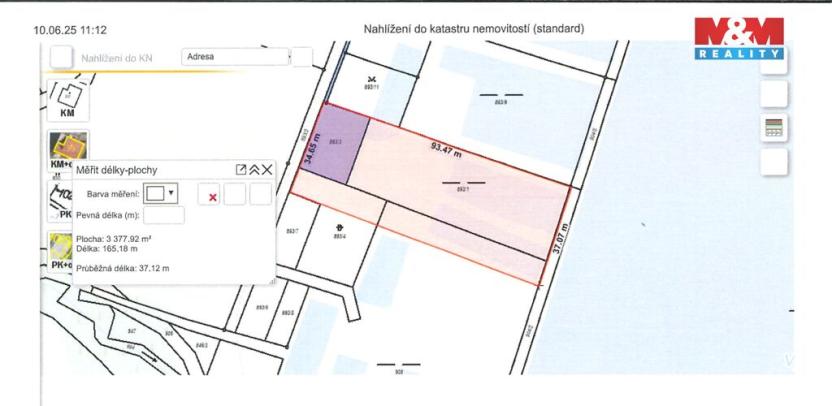 Prodej rybníku, Ostružno, 3377 m2