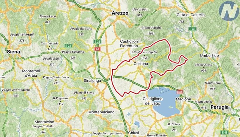 Prodej bytu 3+1, Cortona, Itálie, 96 m2