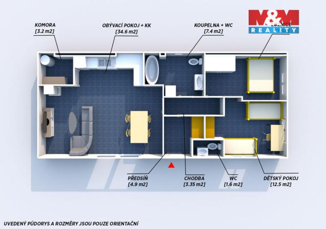 Prodej rodinného domu, Volduchy, 78 m2