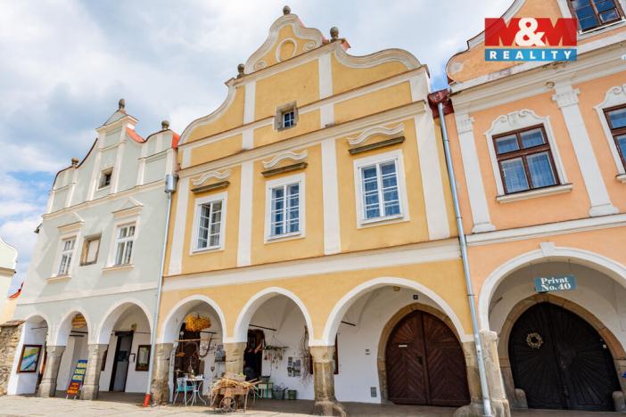 Prodej rodinného domu, Telč - Telč-Vnitřní Město, náměstí Zachariáše z Hradce, 300 m2