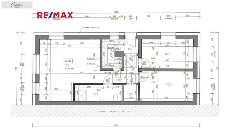 Prodej bytu 3+kk, Nebovidy, 61 m2