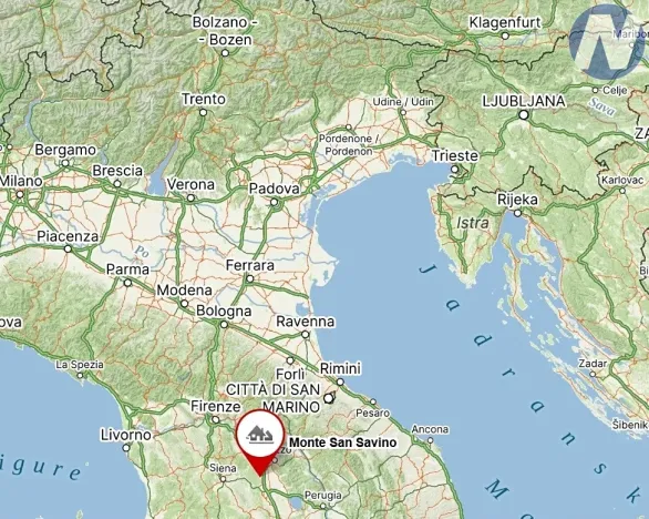 Prodej bytu 3+kk, Monte San Savino, Itálie, 65 m2