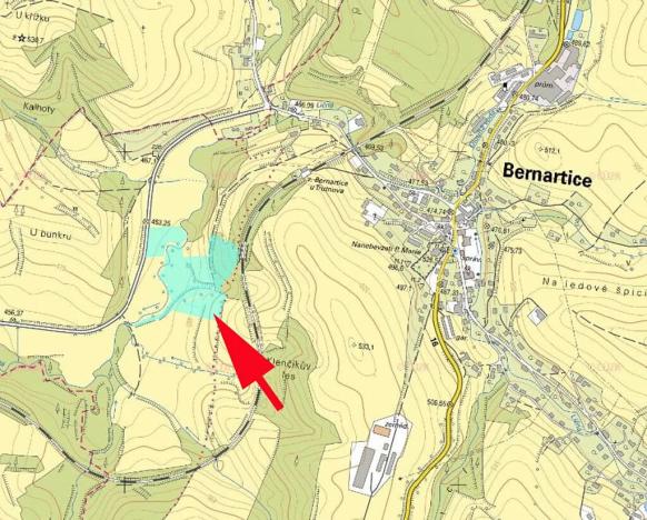 Prodej pole, Bernartice, 4370 m2