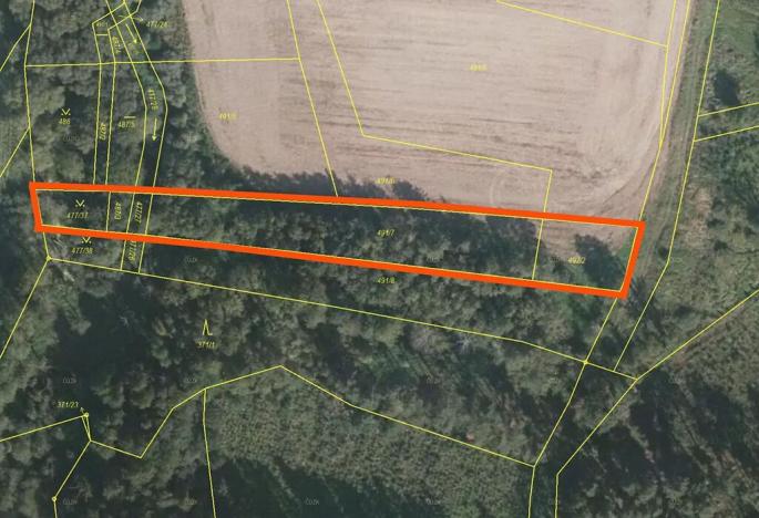 Prodej pole, Jistebnice, 2316 m2