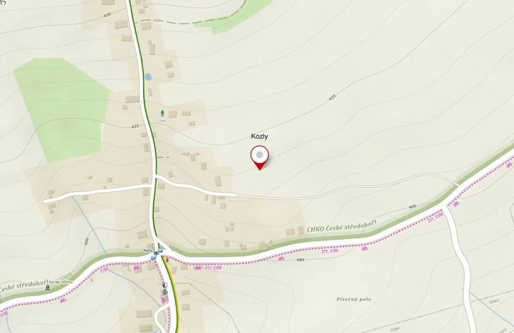 Prodej louky, Kozly, 3715 m2