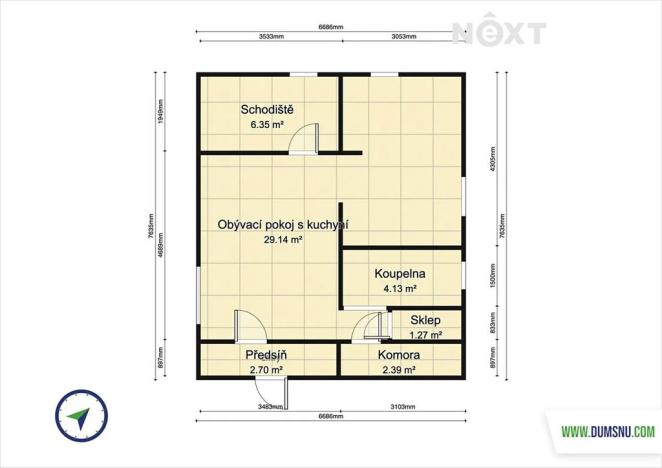 Prodej chalupy, Králíky, 85 m2