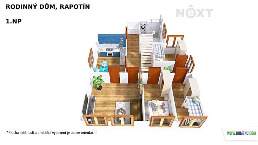 Pronájem rodinného domu, Rapotín, Jesenická, 177 m2