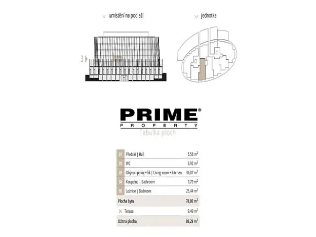 Pronájem bytu 2+kk, Praha - Smíchov, Holečkova, 74 m2