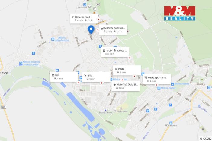 Prodej bytu 2+kk, Milovice - Mladá, Topolová, 46 m2