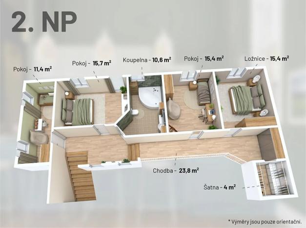 Prodej rodinného domu, Děčín, Riegrova, 250 m2