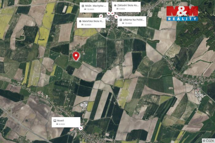 Prodej pozemku pro bydlení, Holice - Roveňsko, 863 m2