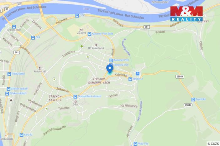 Prodej pozemku pro bydlení, Ústí nad Labem - Střekov, 2619 m2