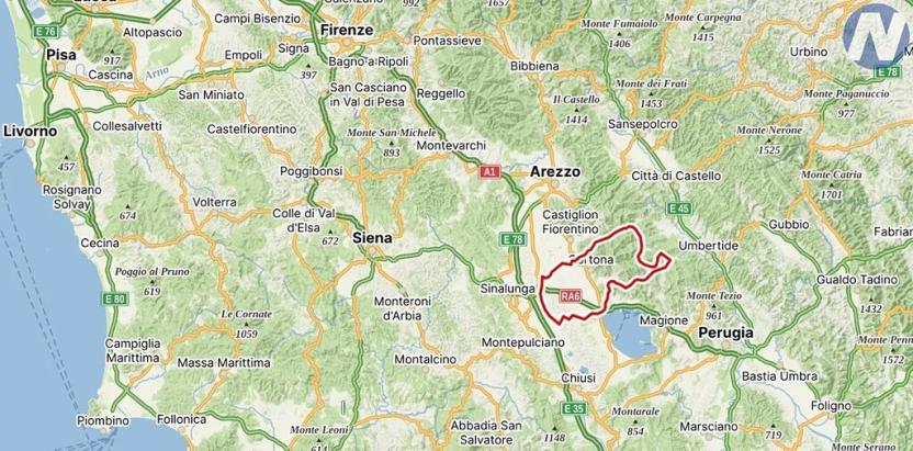 Prodej bytu 3+kk, Cortona, Itálie, 130 m2