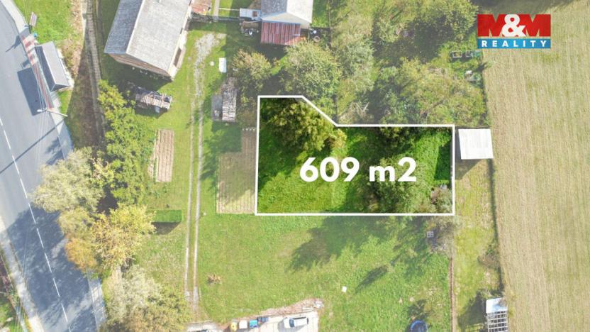 Prodej zahrady, Paseka, 609 m2