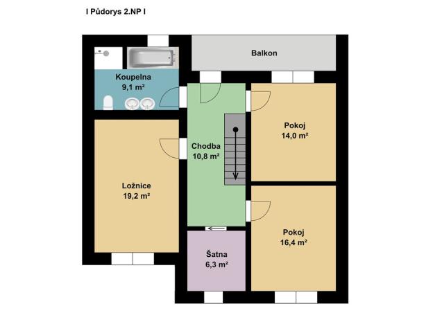 Prodej rodinného domu, Kunštát, Sportovní, 150 m2