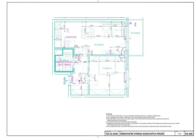 Pronájem bytu 2+kk, Praha - Hloubětín, Sobí, 64 m2
