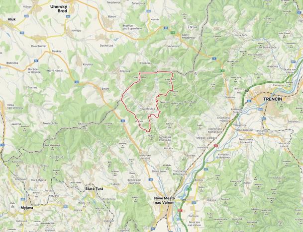 Prodej pole, Nová Bošáca, Slovensko, 13286 m2