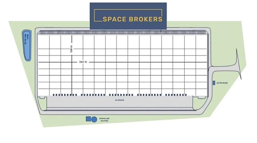 Pronájem skladu, Nýřany, 39500 m2