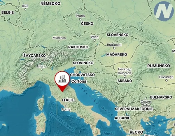 Prodej bytu 3+kk, Cortona, Itálie, 90 m2