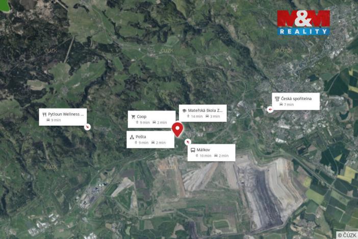 Prodej zahrady, Málkov - Zelená, 706 m2