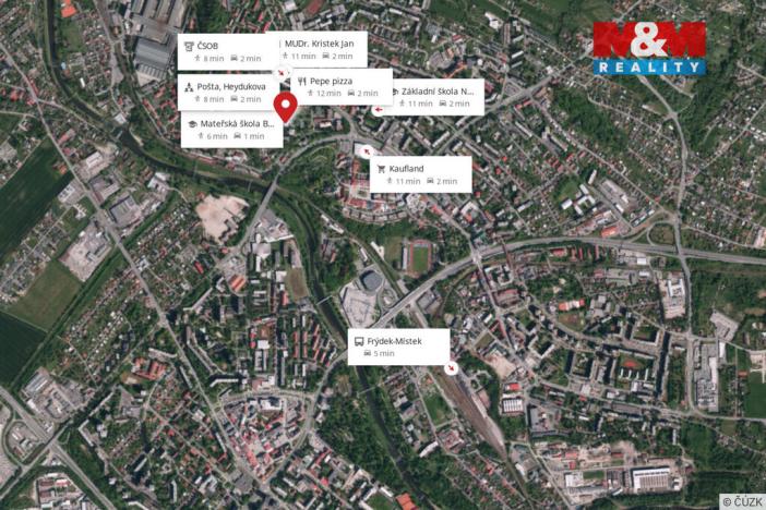 Prodej bytu 3+1, Frýdek-Místek - Frýdek, Na Aleji, 64 m2