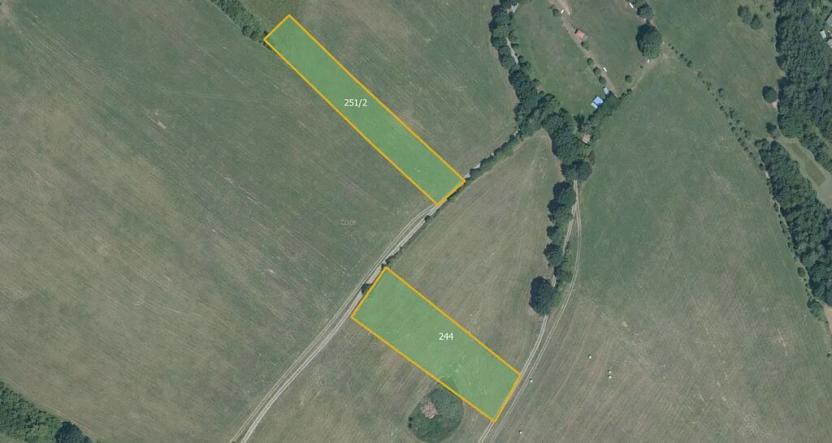 Prodej louky, Nemile, 23075 m2