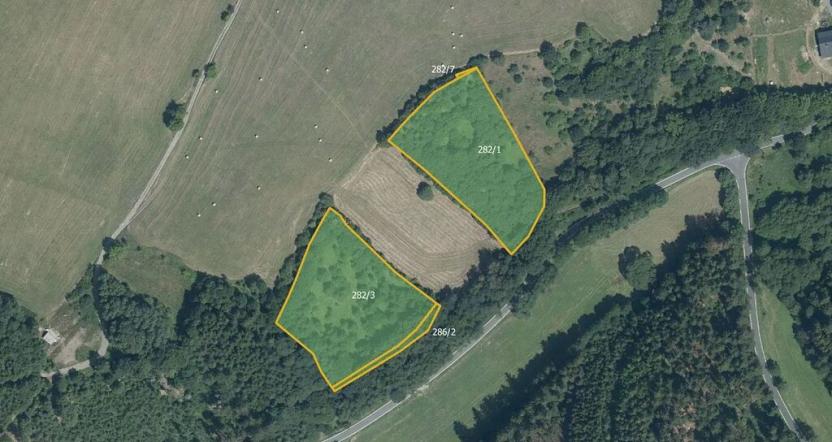 Prodej louky, Nemile, 23075 m2