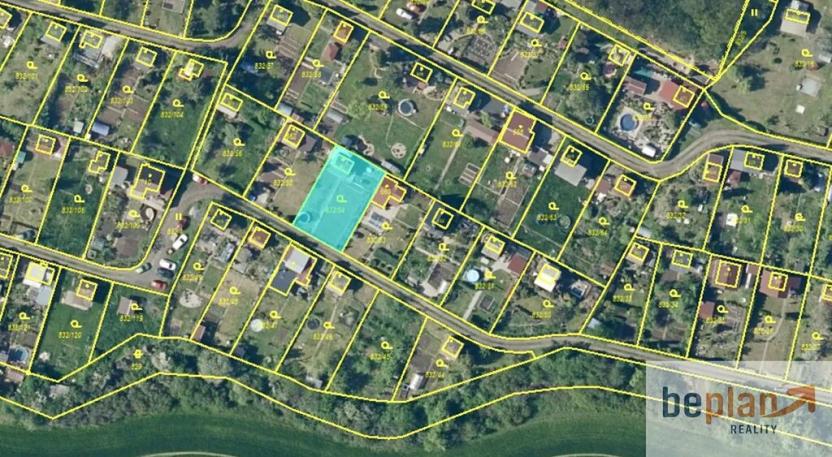 Prodej zahrady, Údlice, 377 m2