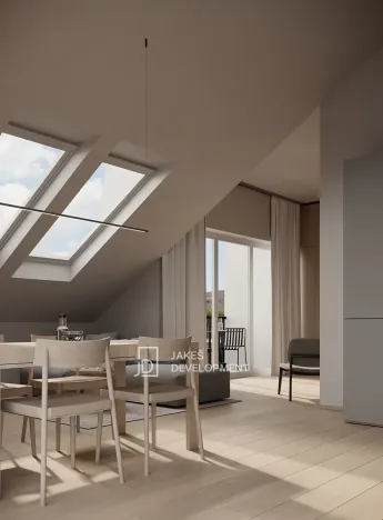 Pronájem bytu 2+kk, Únětice, Rýznerova, 47 m2