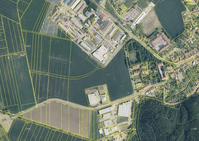 Dražba pozemku, Kuřim, 85296 m2