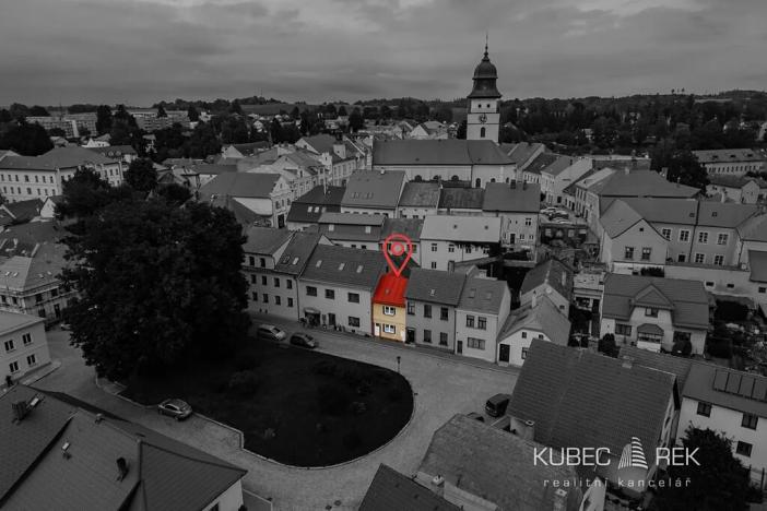 Prodej rodinného domu, Počátky, Mariánské nám., 80 m2