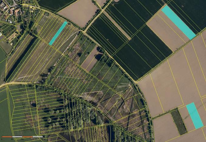 Prodej pole, Střížovice, 40874 m2