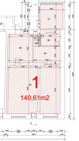 Pronájem obchodního prostoru, Hulín, nám. Míru, 141 m2