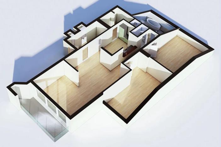 Pronájem bytu 3+kk, Brno, Skřivanova, 111 m2