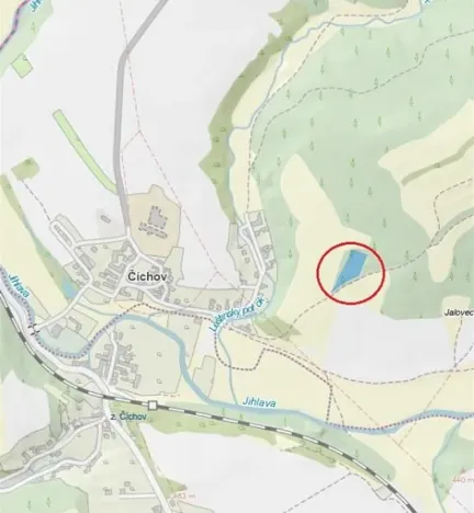 Prodej lesa, Číchov, 3220 m2