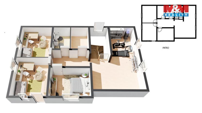 Prodej rodinného domu, Čestice - Radešov, 204 m2