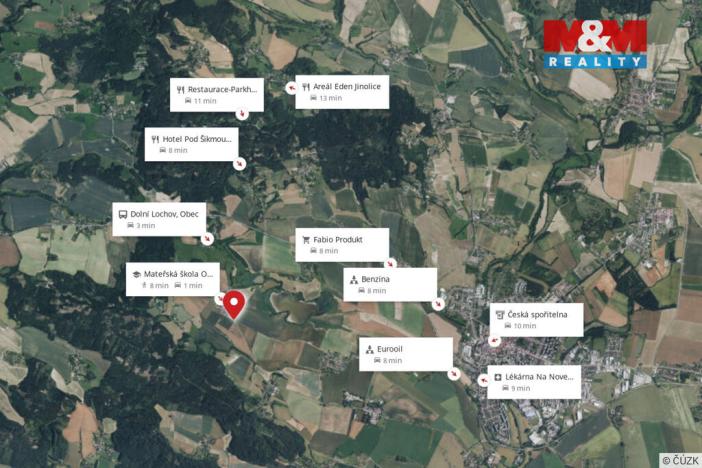 Prodej pozemku pro bydlení, Ostružno, 1204 m2