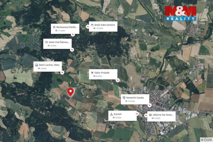 Prodej pozemku pro bydlení, Ostružno, 1211 m2