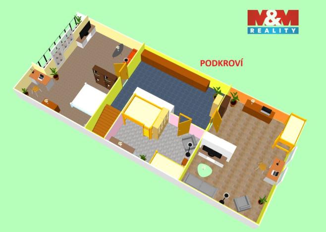 Prodej rodinného domu, Dolní Pohleď, 210 m2